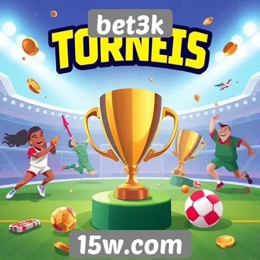 Lançamento de torneios no bet3k atrai novos jogadores